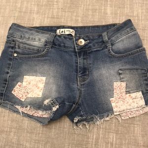 LEI Blue Jean Shorts Juniors 7
